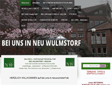 Tablet Screenshot of bei-uns-in-neuwulmstorf.de
